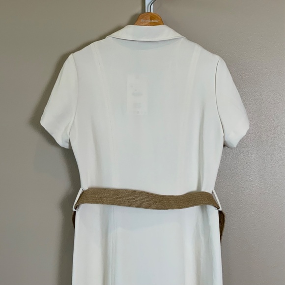 ZARA Belted Midi Shirt Dress - Picture 13 of 16